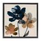 Stupell Industries Abstract Earth Tone Blooms Framed Floater Canvas Wall Art Design by Irena Orlov